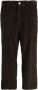 Jejia Ribfluwelen broek Bruin - Thumbnail 1