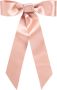 Jennifer Behr Baret met strik Roze - Thumbnail 1