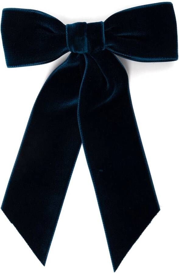 Jennifer Behr Fluwelen clip Blauw