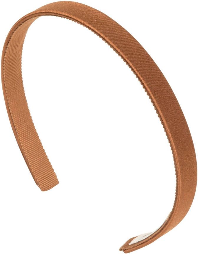 Jennifer Behr Zijden haarband Bruin