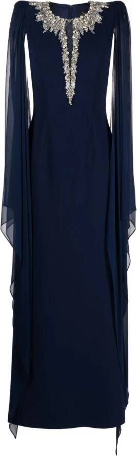Jenny Packham Lily jurk Blauw