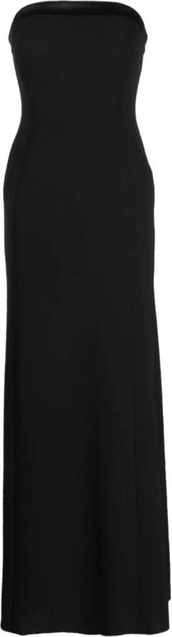 Jenny Packham Strapless jurk Zwart