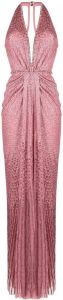 Jenny Packham Zooey sequin-embellished dress Roze