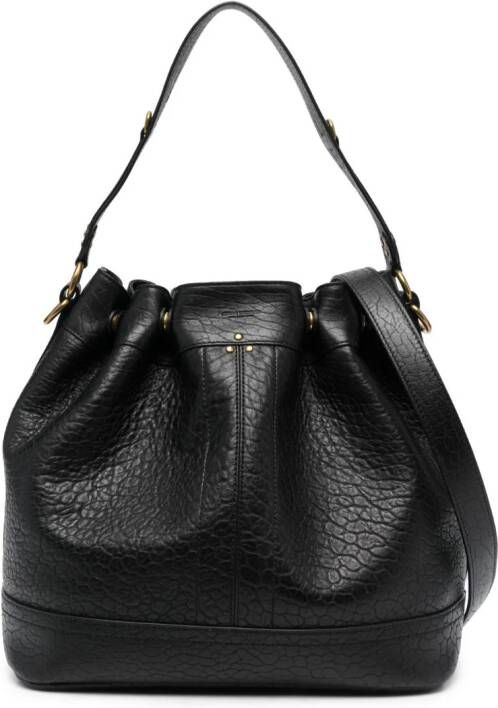 Jérôme Dreyfuss Leren shopper Zwart