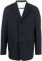 Jil Sander Blazer met enkele rij knopen Blauw - Thumbnail 1