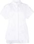 Jil Sander Blouse met geperforeerd detail Wit - Thumbnail 1