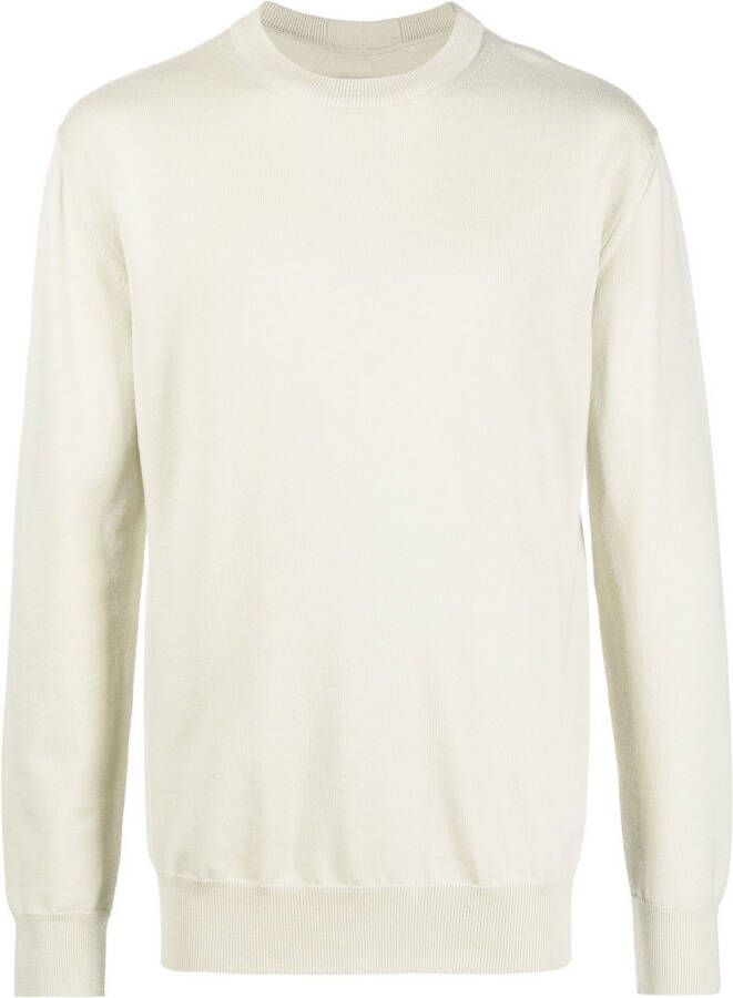 Jil Sander Trui met ronde hals Beige
