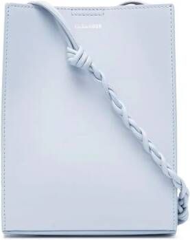Jil Sander Crossbodytas met logoprint Blauw