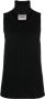 Jil Sander Ribgebreid gilet Zwart - Thumbnail 1