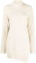 Jil Sander Ribgebreide trui Beige - Thumbnail 1