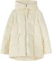 Jil Sander Donsjack met capuchon Wit - Thumbnail 1
