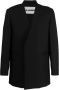 Jil Sander Colbert met dubbele rij knopen Zwart - Thumbnail 1