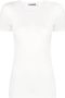 Jil Sander Effen T-shirt Wit - Thumbnail 1