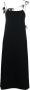 Jil Sander Onderjurk met veren afwerking Zwart - Thumbnail 1