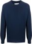Jil Sander Fijngebreide trui Blauw - Thumbnail 1