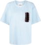 Jil Sander Gebreide top Blauw - Thumbnail 1