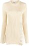Jil Sander Geribbelde top Beige - Thumbnail 1