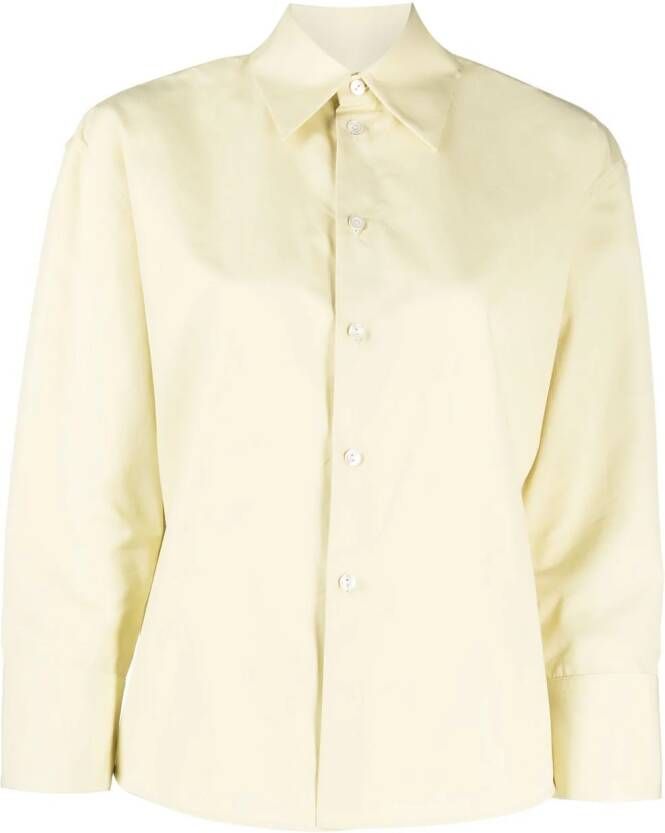 Jil Sander Getailleerde blouse Groen
