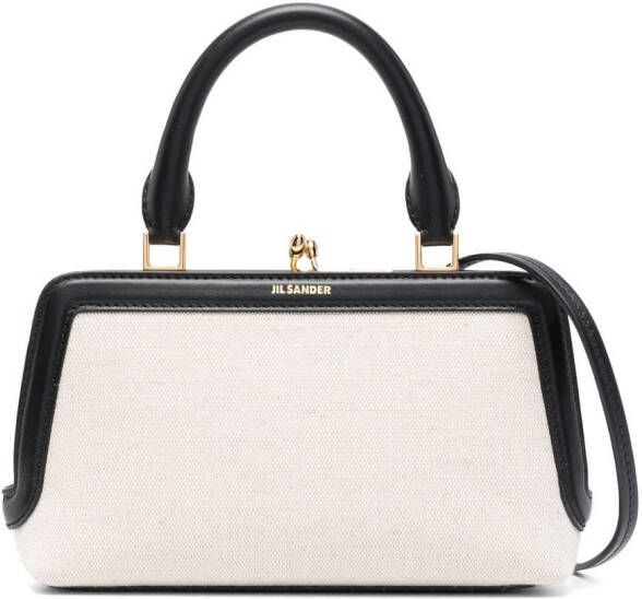 Jil Sander Goji kleine shopper Beige