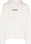 Jil Sander Hoodie met logoprint Wit - Thumbnail 1