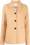 Jil Sander Jack met enkele rij knopen Beige - Thumbnail 1