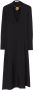 Jil Sander Jurk met sieraden hals Zwart - Thumbnail 1