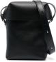 Jil Sander Leren messengertas Zwart - Thumbnail 1