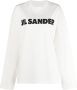 Jil Sander Sweater met logoprint Wit - Thumbnail 1