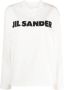 Jil Sander Sweater met logoprint Wit - Thumbnail 1