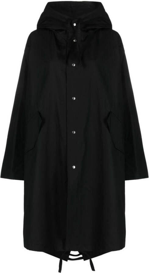 Jil Sander Jas met trekkoord Zwart