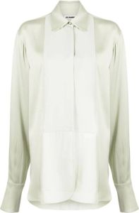 Jil Sander Button-down blouse Groen