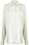Jil Sander Button-down blouse Groen - Thumbnail 1