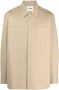 Jil Sander Katoenen overhemd Beige - Thumbnail 1