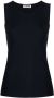 Jil Sander Mouwloze tanktop Zwart - Thumbnail 1