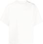 Jil Sander Oversized T-shirt Wit - Thumbnail 1