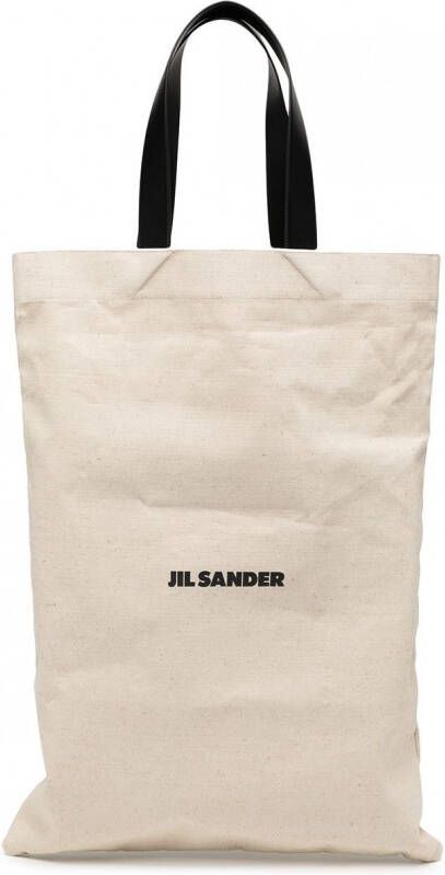 Jil Sander Oversized shopper Beige