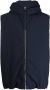 Jil Sander padded sleeveless hooded gilet Blauw - Thumbnail 1