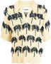 Jil Sander Poloshirt met palmboomprint Geel - Thumbnail 1
