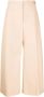 Jil Sander Pantalon met wijde pijpen Beige - Thumbnail 1