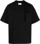 Jil Sander T-shirt met opgestikte zak Zwart - Thumbnail 1