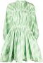Jil Sander Geruite jurk Groen - Thumbnail 1