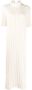 Jil Sander Ribgebreide jurk Beige - Thumbnail 1