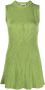 Jil Sander Ribgebreide top Groen - Thumbnail 1