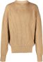 Jil Sander Ribgebreide trui Beige - Thumbnail 1