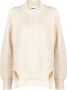 Jil Sander Ribgebreide trui Beige - Thumbnail 1