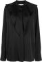 Jil Sander Blouse met ruches Zwart - Thumbnail 1