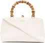 Jil Sander Shopper met bamboe handgreep Beige - Thumbnail 1