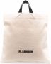 Jil Sander Shopper met logoprint Beige - Thumbnail 1