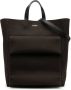 Jil Sander Shopper met logoprint Bruin - Thumbnail 1