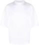Jil Sander Katoenen T-shirt Wit - Thumbnail 1